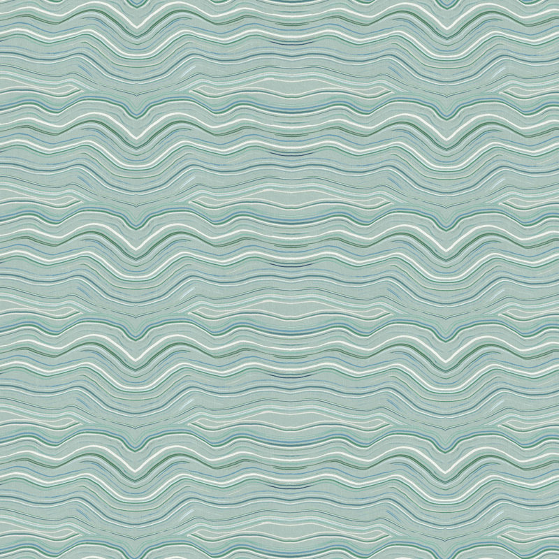 Coussin 100% coton Claira, Polyester / bourre de polyester, H 18 po x l 18 po, Bleu
