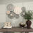 Black Dakota Fields Metal Handmade Plate Wall Decor with Intricate Pattern