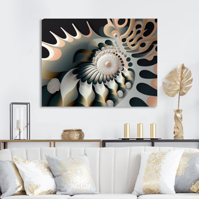 Momie Fractal Flower Universe I - reproduction sur toile