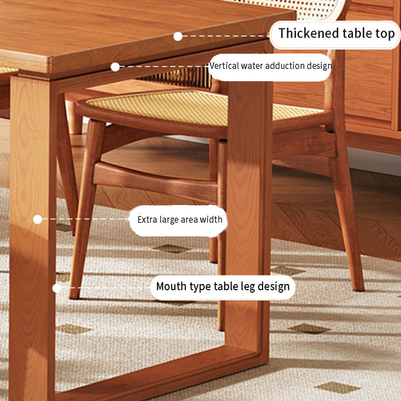 Table de salle à manger Rossella, L 31,49 po x L 62,99 po
