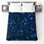 Couvre-lit matelassé à motif floral bleu toutes tailles-126083420