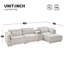 Canapé modulaire modulaire avec console de rangement et repose-pieds mobile-1837762074