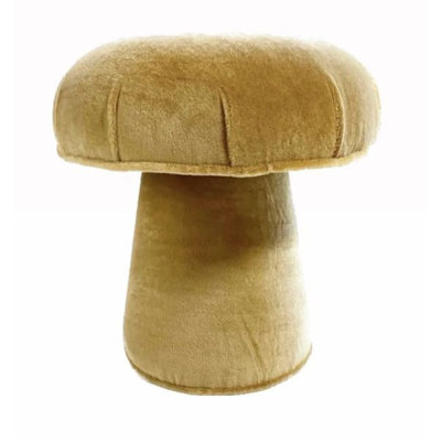 Halsey 40cm Wide Tufted Pouf Ottoman