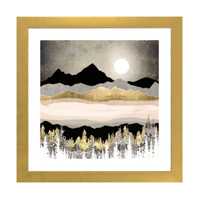 Lune d'hiver - imprimé