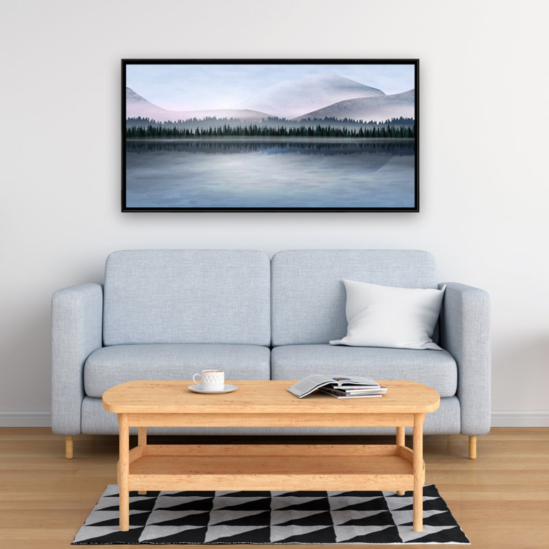 Far Forest Print On Canvas