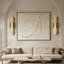 Ensemble de 2 appliques murales en marbre à DEL, appliques murales modernes pour meuble-lavabo, chambre à coucher, couloir-698393786-698393787