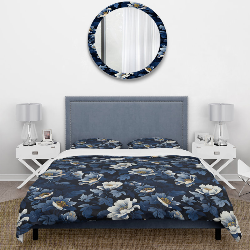 Ensemble de housse de couette Nightfall, Housse de couette simple + 1 taie décorative stan