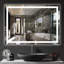 Miroir de salle de bain mural Naliyah Manila-1217712690