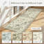 Ensemble de tapis de cuisine anti-fatigue papillon beige botanique, 2 pièces-1879951531-1879951532