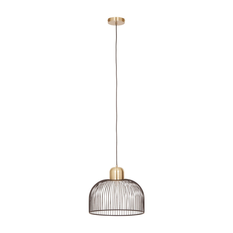 Brosnan 1 - Light Black Dome Pendant