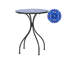 Aquetzalli Round Metal Outdoor Bistro Table , 60cm cm W 60cm cm D