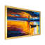 Petit bateau par le phare au coucher du soleil - Peinture sur toile-59756895-59756901