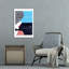 Woman Gazing At Sea Minimalist Serene Abstract Ocean Summer Wall Art Print 1 Piece Wrapped Canvas Wall Art-152731280