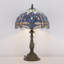 Lampe de table de style libellule Tiffany