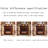 Wlanut Solid + Manufactured Wood Electric Fireplace