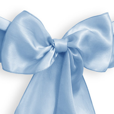 Elegant Satin Chair Sashes