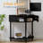 31.5'' Farmhouse Half Moon Console Table-352214865