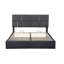 Cadre de lit moderne pour chambre à coucher, chambre d'amis, lit plateforme tapissier 1Pc avec système de rangement hydraulique-1507651121