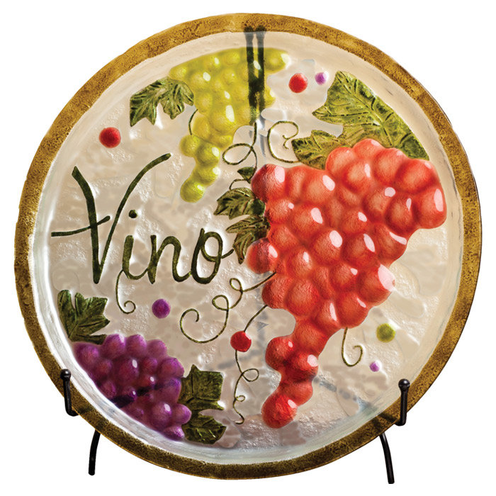 20" Vino Glass Serving Platter 