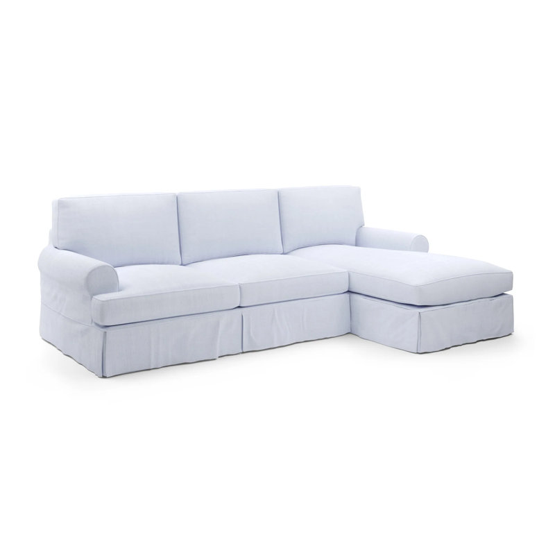 Canapé modulaire Studio 3, Mélange de polyester blanc