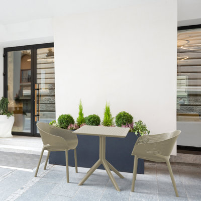 Ensemble repas carré pour 2 personnes 31,5 po Farrah