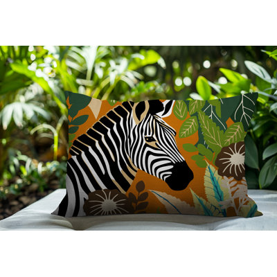 Reversible Indoor/Outdoor Rectangle Pillow