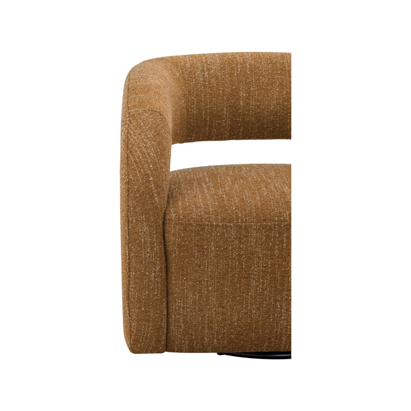 Barrow Accent Chair Jute, Yellow