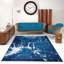 Tapis bleu abstrait Gouveia-29881820