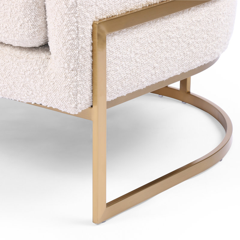 Corbin Barrel Chair, Knoll Natural Polyester Blend