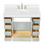 Ensemble de meuble-lavabo simple 49 po Abshire-93359252