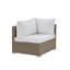 Thecle 229cm Wide Patio Sofa with Cushions