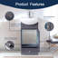 Ensemble de meuble-lavabo simple 18 po gris