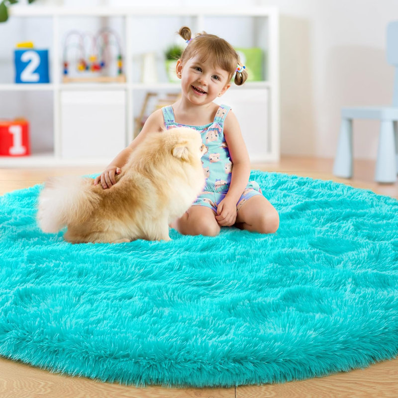 Ermellino Indoor Rug, Round 6'