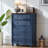 Farmhouse 5 Drawers Dresser For Bedroom, Wood 45" Tall Chest Of Drawers, Dresser Rustic Storage Dressers Organizer With Metal Handle Closet For Living Room, Hallway Entryway-1169964709