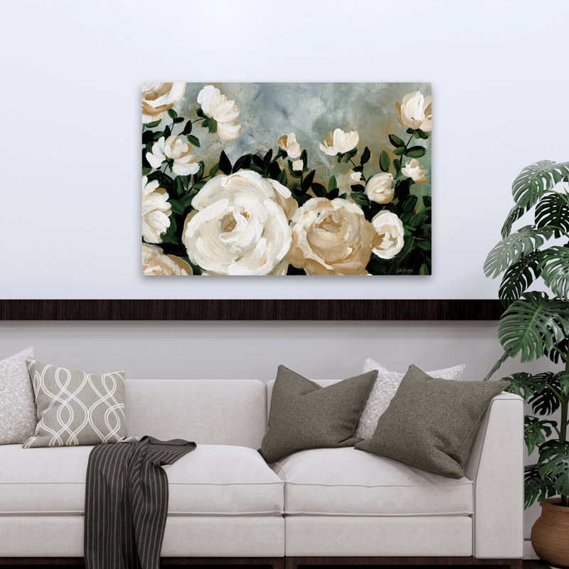 Fleurs florales - Moody Garden, H 32 po x l 48 po