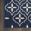 Tapis intérieur / extérieur bleu marine / ivoire Nourison Essentials-899845465