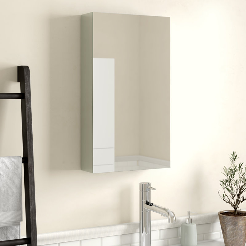 Bridge Metal Wall Bathroom Cabinet