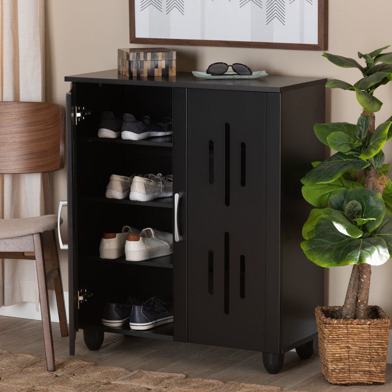 Zellmer 8 Pair Shoe Storage Cabinet