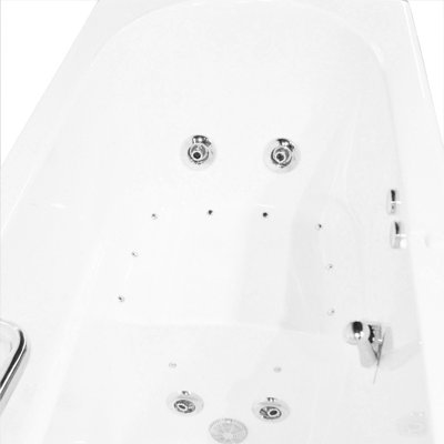 60'' x 30'' Whirlpool Bathtub with Faucet