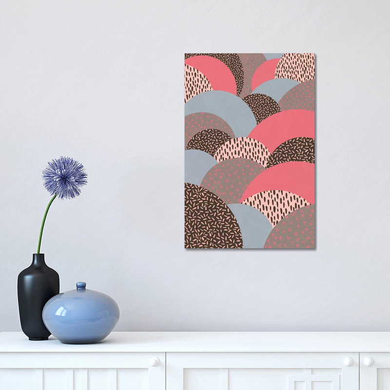 Abstract Autumn Hills Pattern, 30.48 cm H x 45.72 cm W