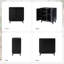 Ensemble de 2 armoires d'appoint 2 portes avec pieds en bois massif Maraiah Transitional-100964267