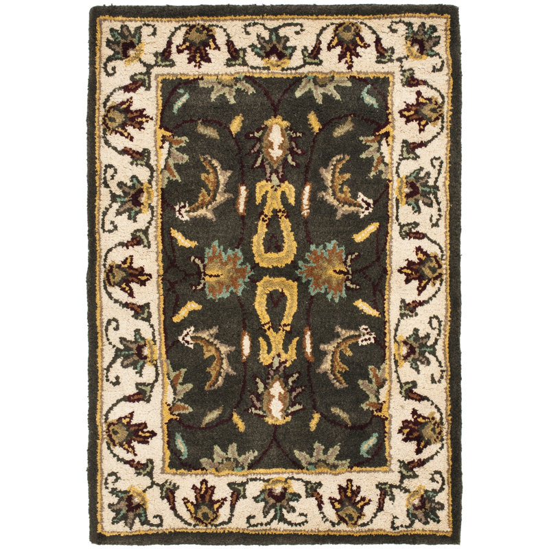 Cranmore Hand Tufted Wool Oriental Rug, Rectangle 2' x 3'