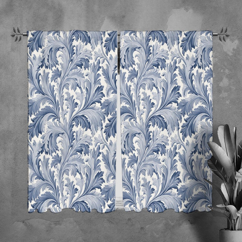 Paire de rideaux obscurcissant en polyester Migneco, L 40 po x L 82 po