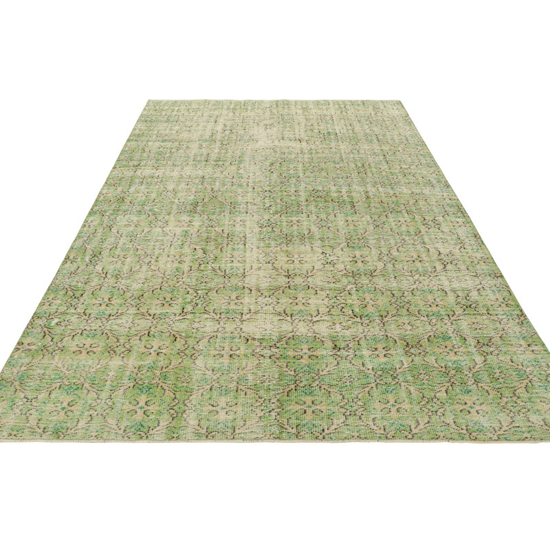 One-of-a-Kind 6'7”x9'5” Hand Knotted Area Rug