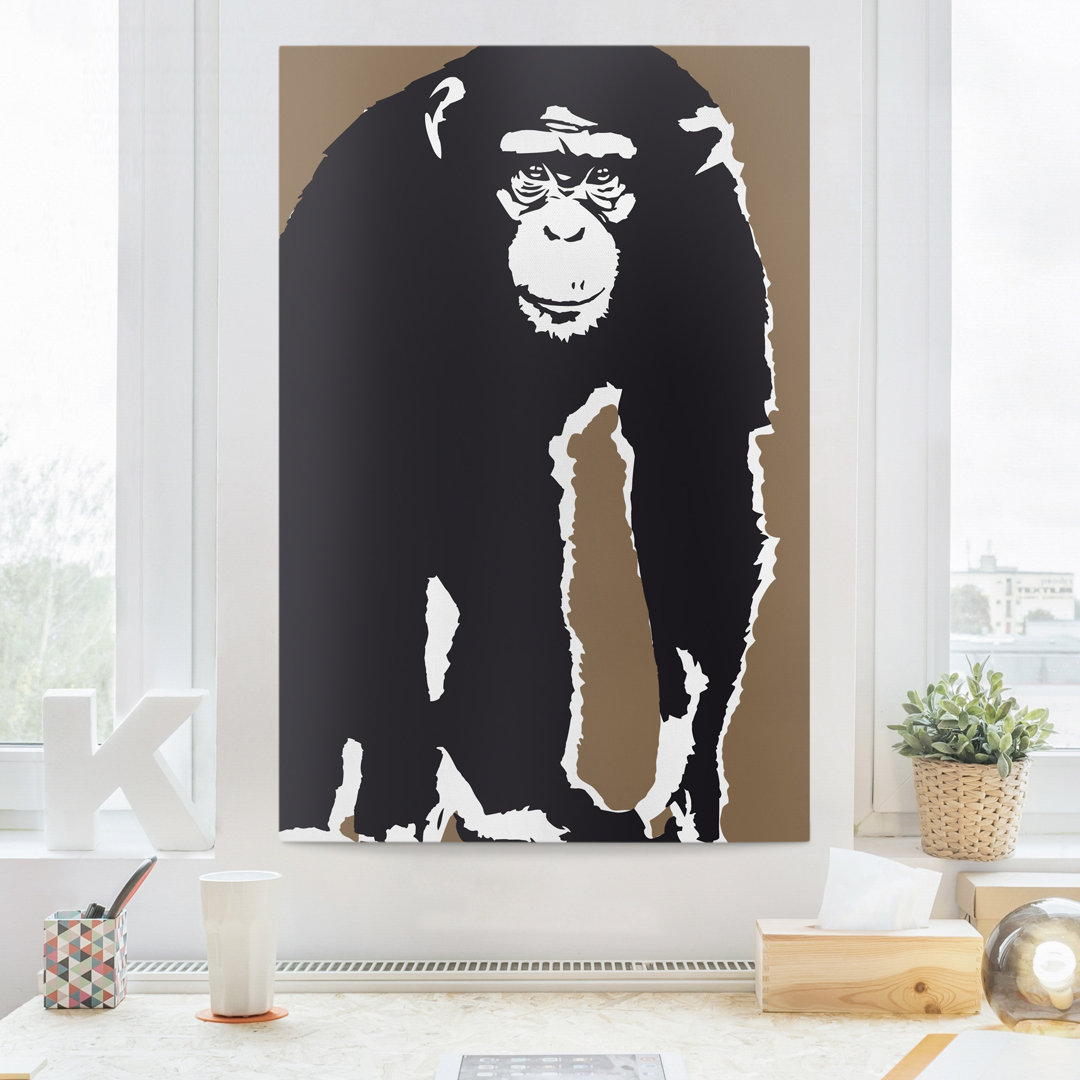 Leinwandbild Chimpanzee