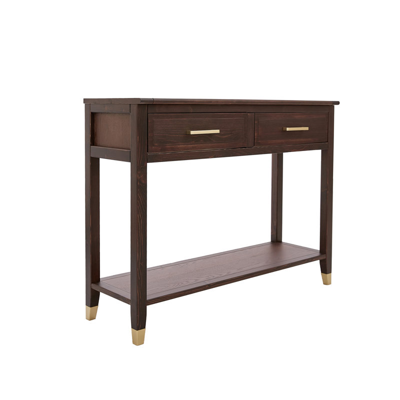 Minaxi 41.3'' Console Table, Brown
