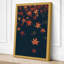 Falling Autumn Leaves Botanical - Wrapped Canvas-819348676-819348677