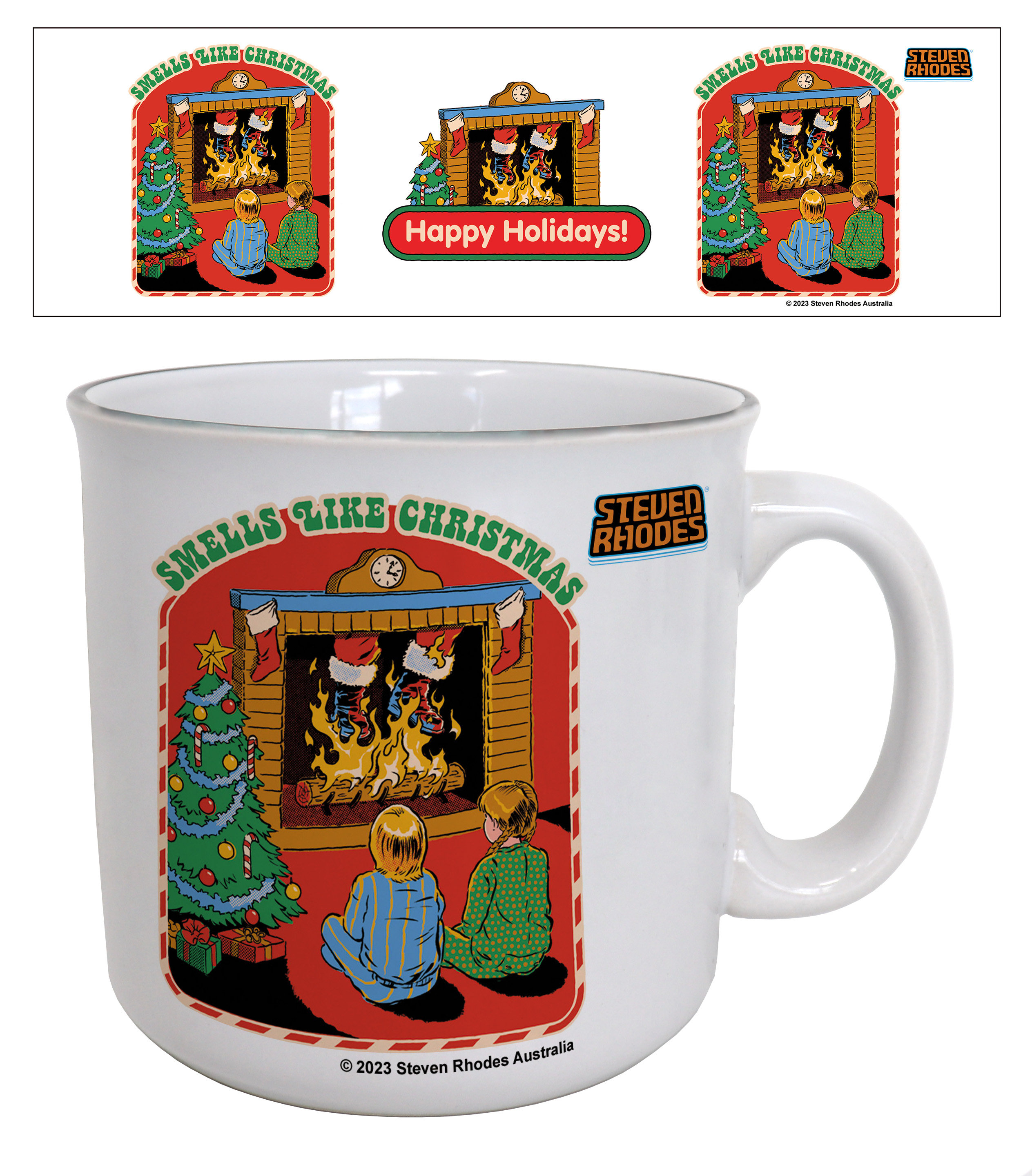 Pyramid America Steven Rhodes - Smells like Ch 20oz. Camper Mug | Wayfair