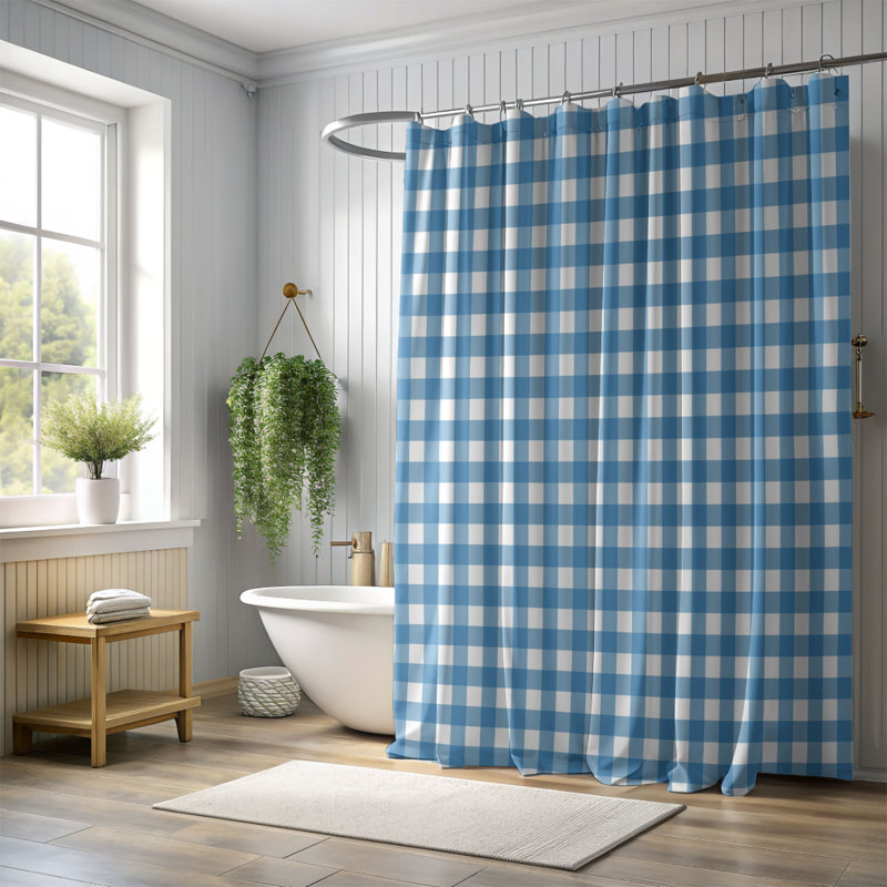 Tile Design - Rideau de douche Premium, H 74 po x l 35 po