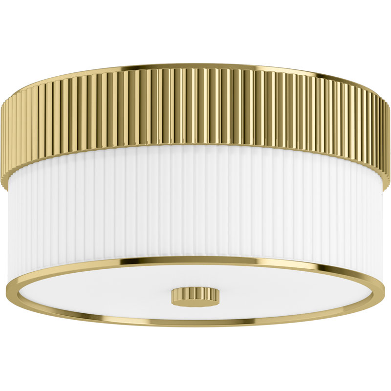 Tresdoux™ Flush-Mount Light, Polished Brass